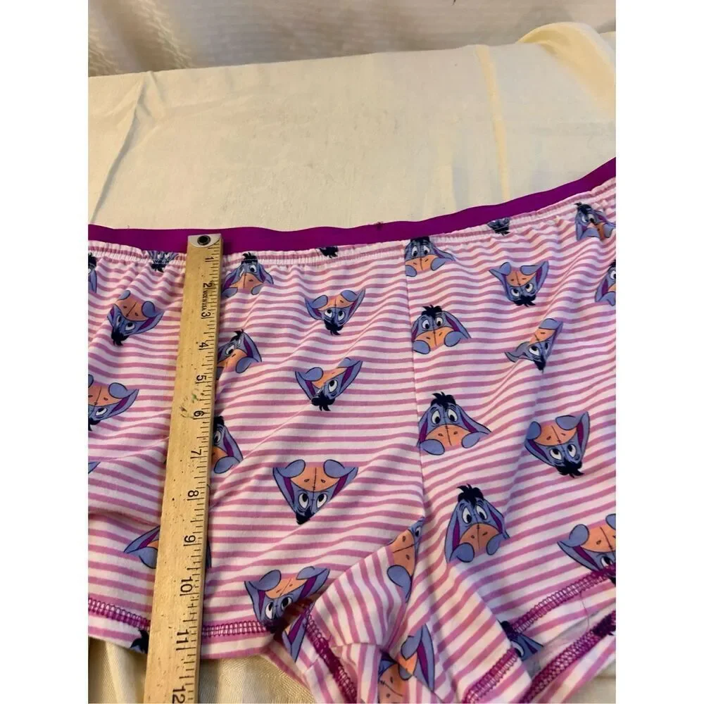 Disney sleep shorts xxl‎ 2x Pooh rn#76292 pink blue - Picture 6 of 7